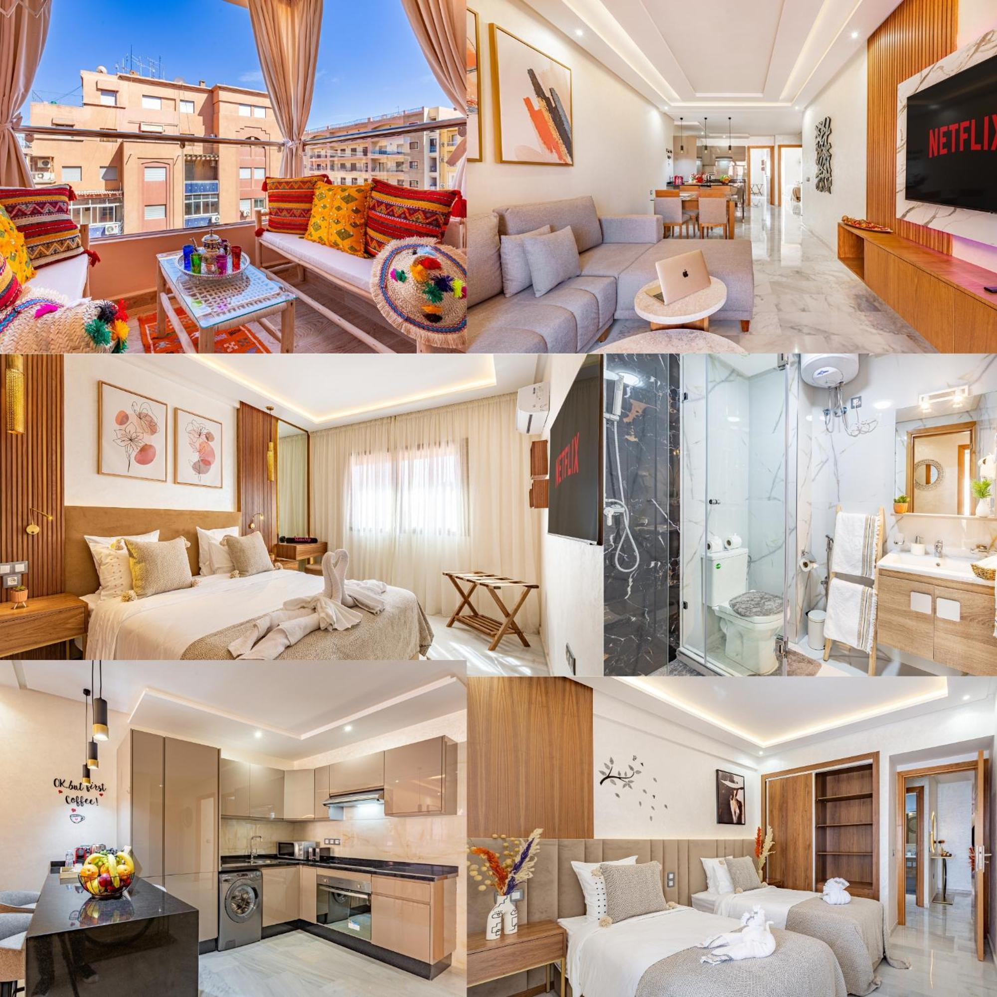 Magnifique Appartement Unique Et Central! Марракеш Экстерьер фото
