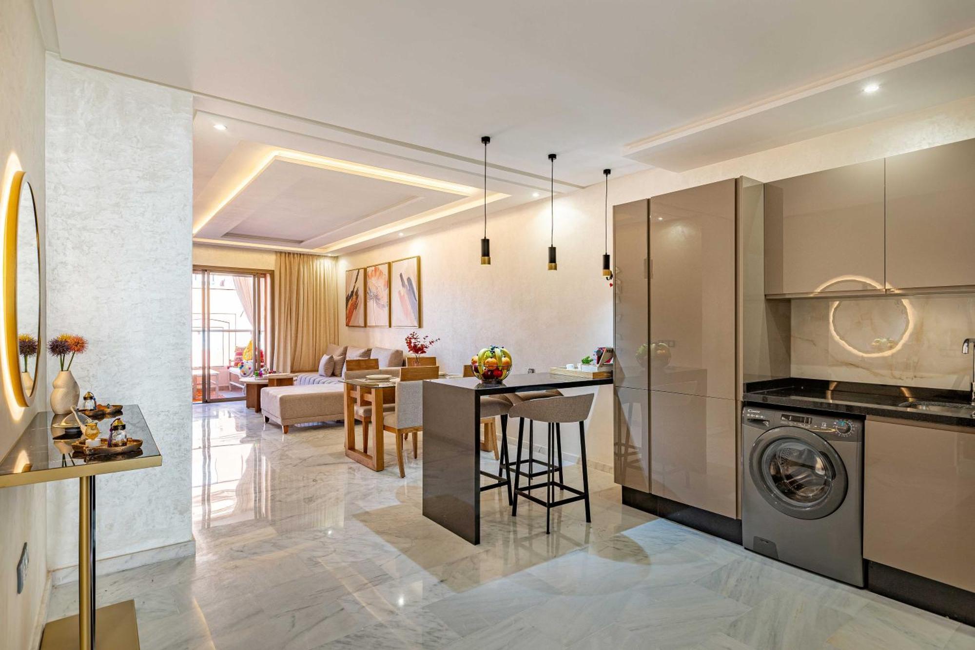 Magnifique Appartement Unique Et Central! Марракеш Экстерьер фото