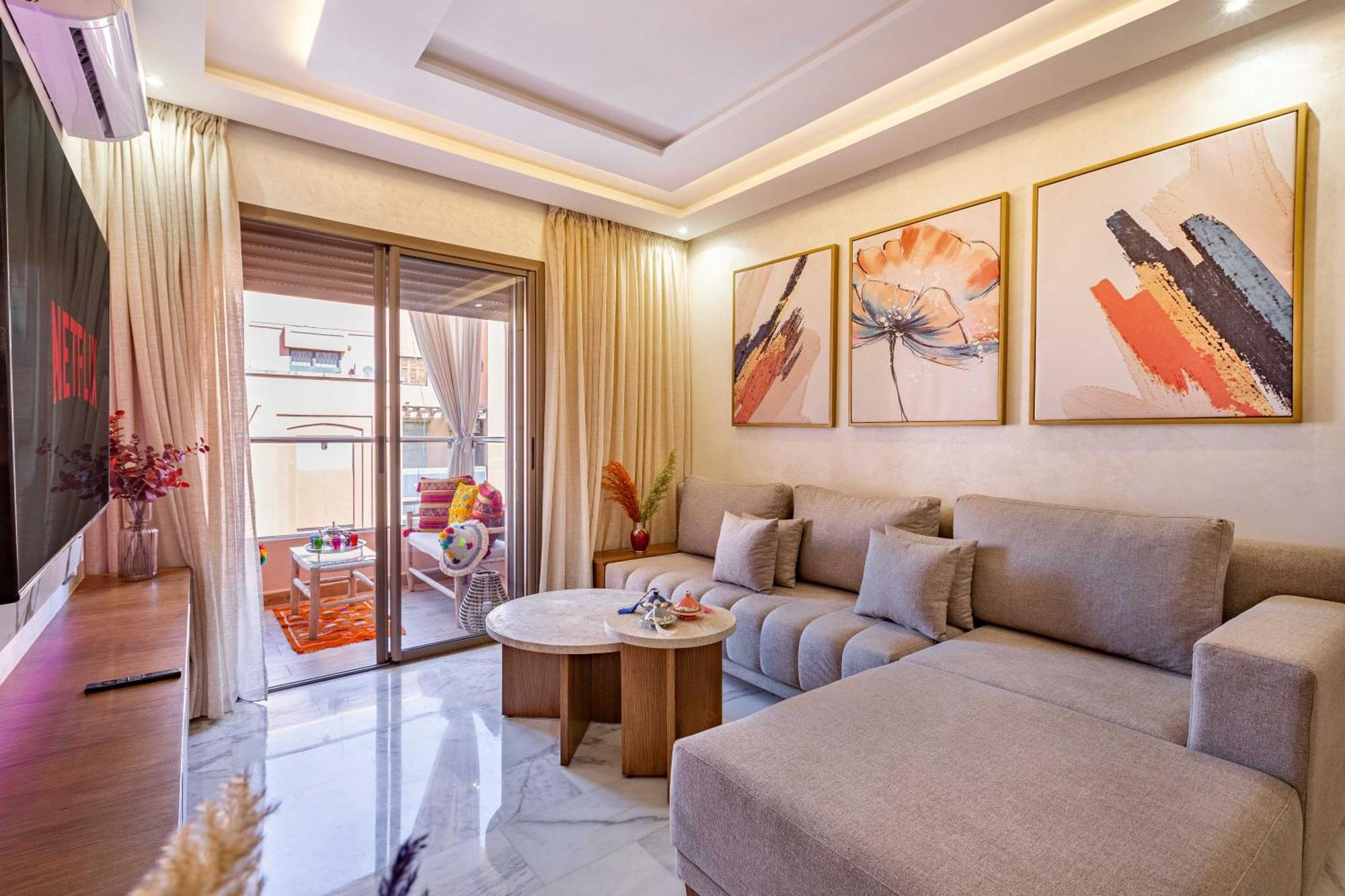 Magnifique Appartement Unique Et Central! Марракеш Экстерьер фото